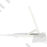 Vezeték nélküli Q900 vezeték nélküli töltő a stojan 15W, fehér